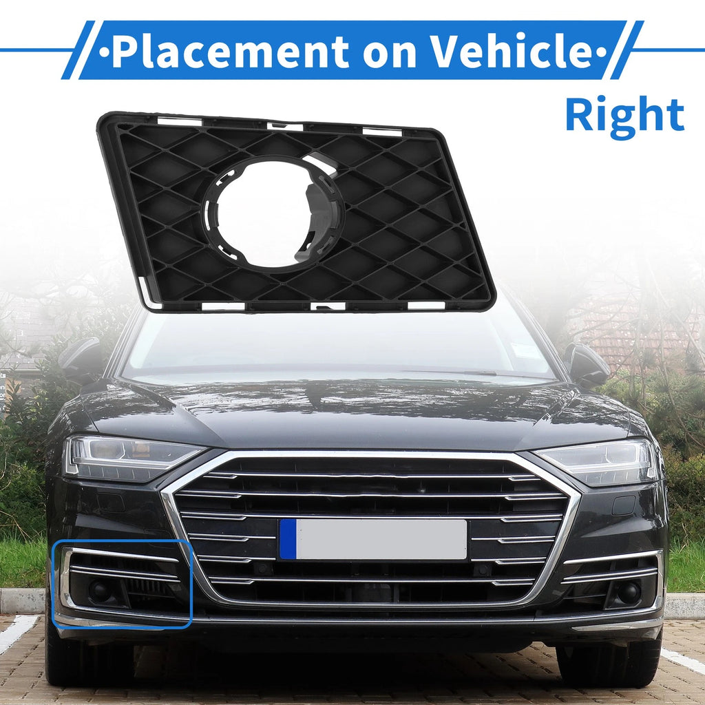 1pc Front Right Fog Light Grill Replacement for Mercedes-Benz GLK-Class (2009–2015)