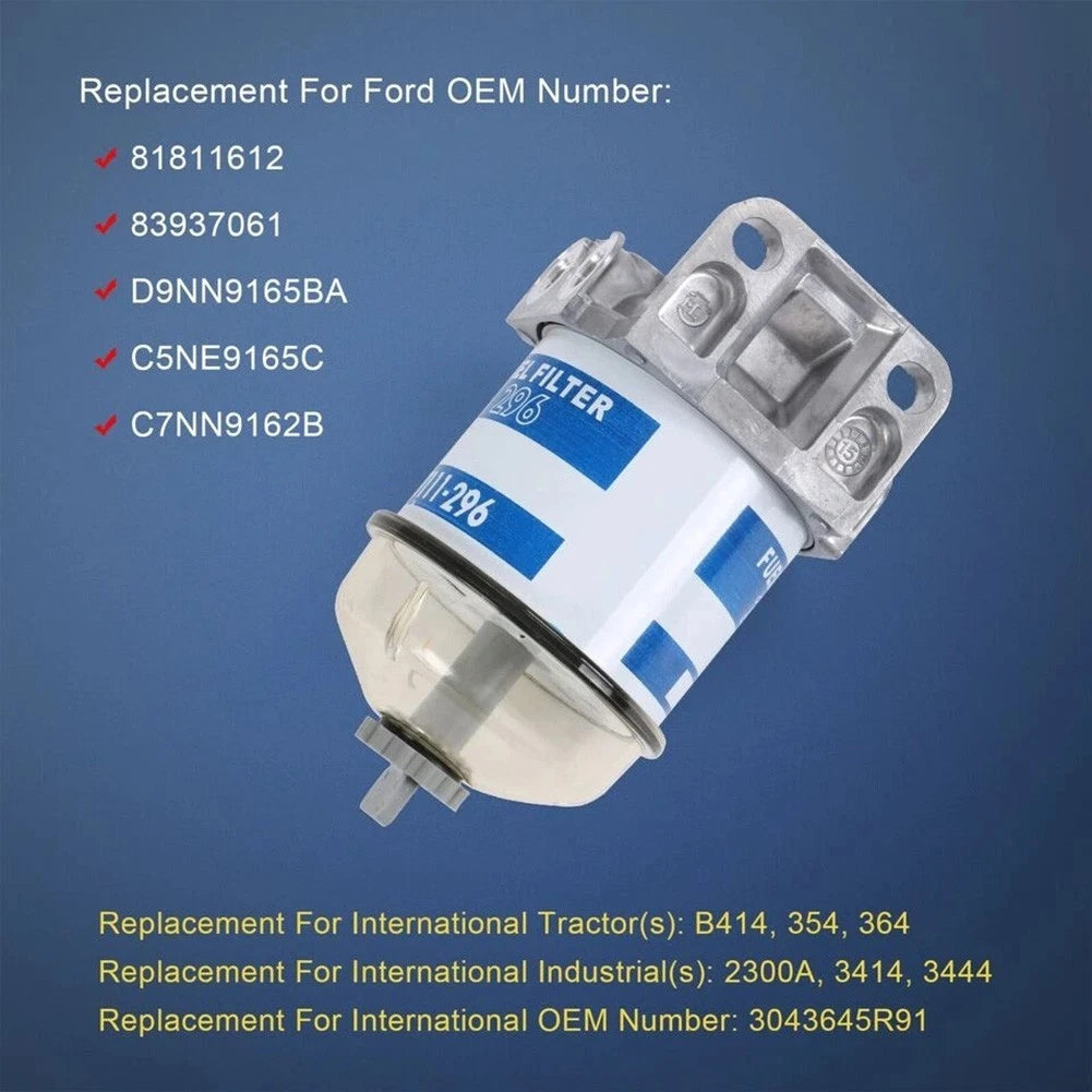 Fuel Filter for Tractor (Multi-layer, Quick-release Drain Valve)