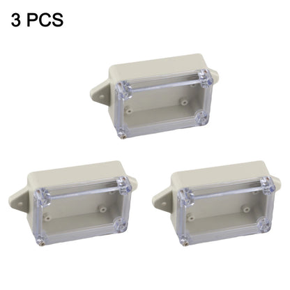 Waterproof Electrical Junction Box with Clear Lid for Safe Cable Connections