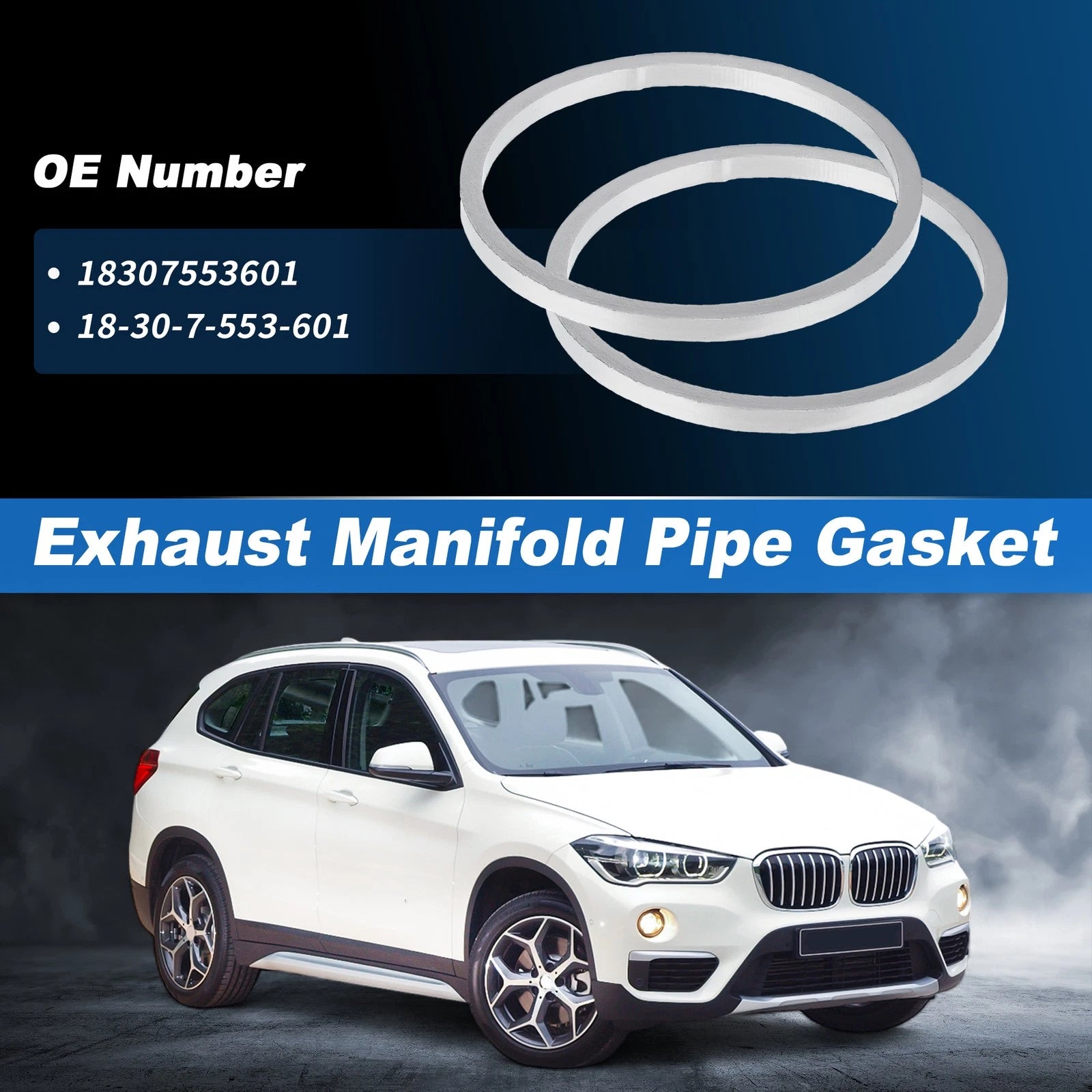 Exhaust Pipe Interface Gasket Replacement for BMW 1 2 3 4 5 6 7 Series