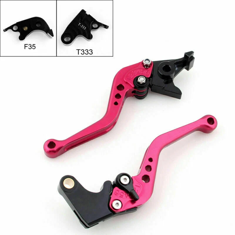 Short Brake Clutch Lever for Triumph Daytona 675, Street Triple 675 (2006–2018) Red T9