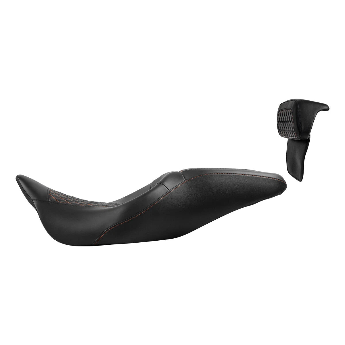 Driver Passenger Seat & Backrest for Harley Touring (2014–2023)