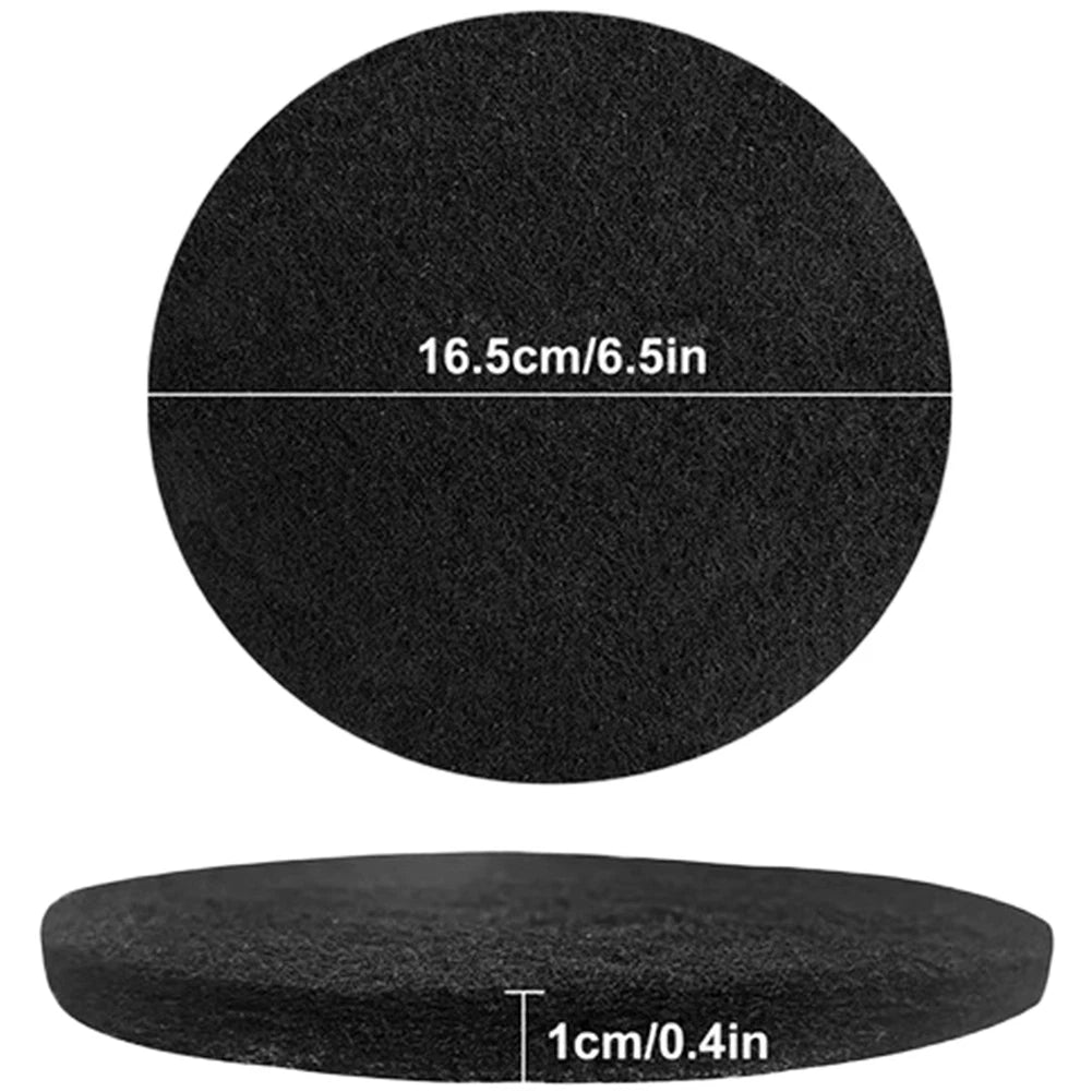 Activated Carbon Filter Pad for Compost Bin (12.5x12.5x1cm)