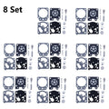 8x Carburetor Repair Kit for Poulan Pro 3400 3700 3800 4000 (WT-875-A)