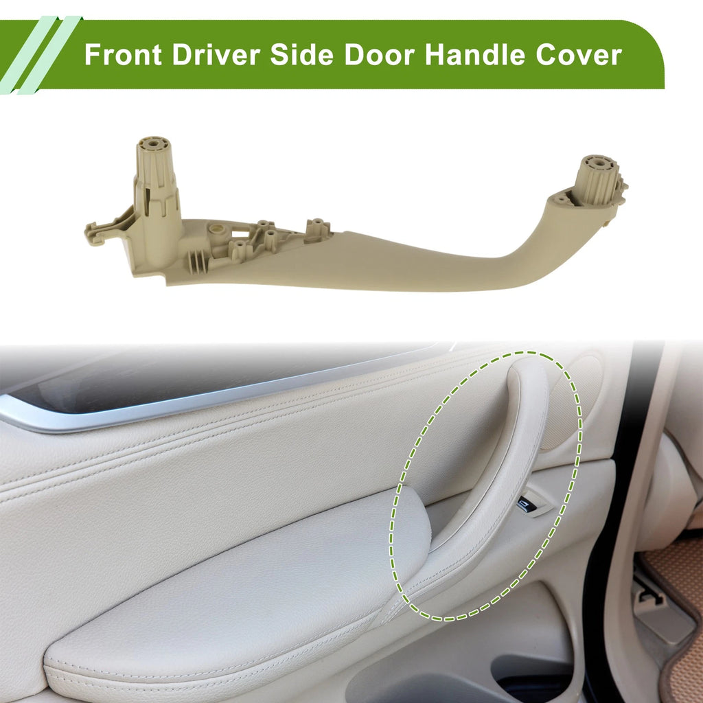 Door Panel Handle Pull Trim Cover for BMW 5 Series G30 (2017–2021) Beige
