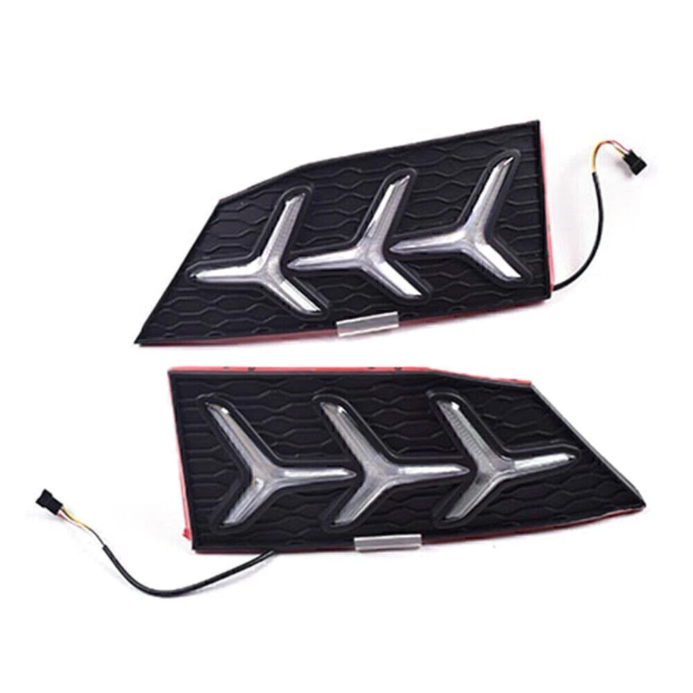 2X DRL LED Daytime Running Light with Turn Signal for Honda Civic (2019–2021)