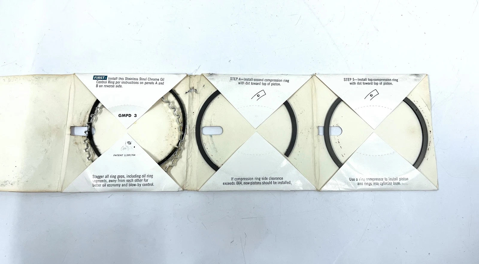 Piston Ring Set for GM (0009-348)