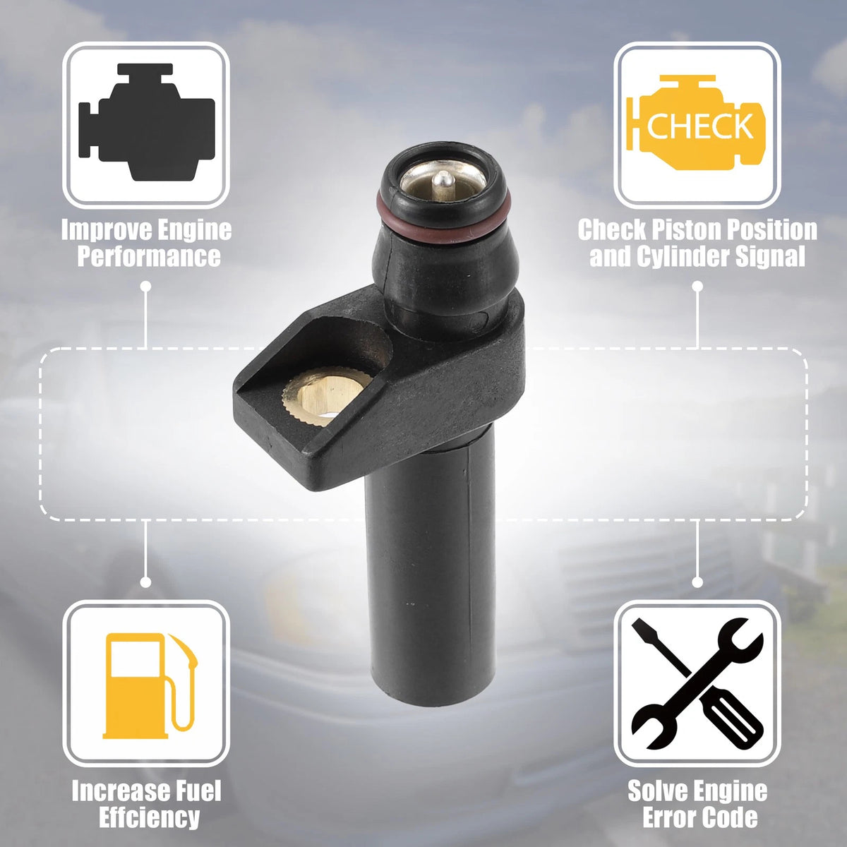 Crankshaft Position Sensor Replacement for Mercedes-Benz C220 (1996–1996)