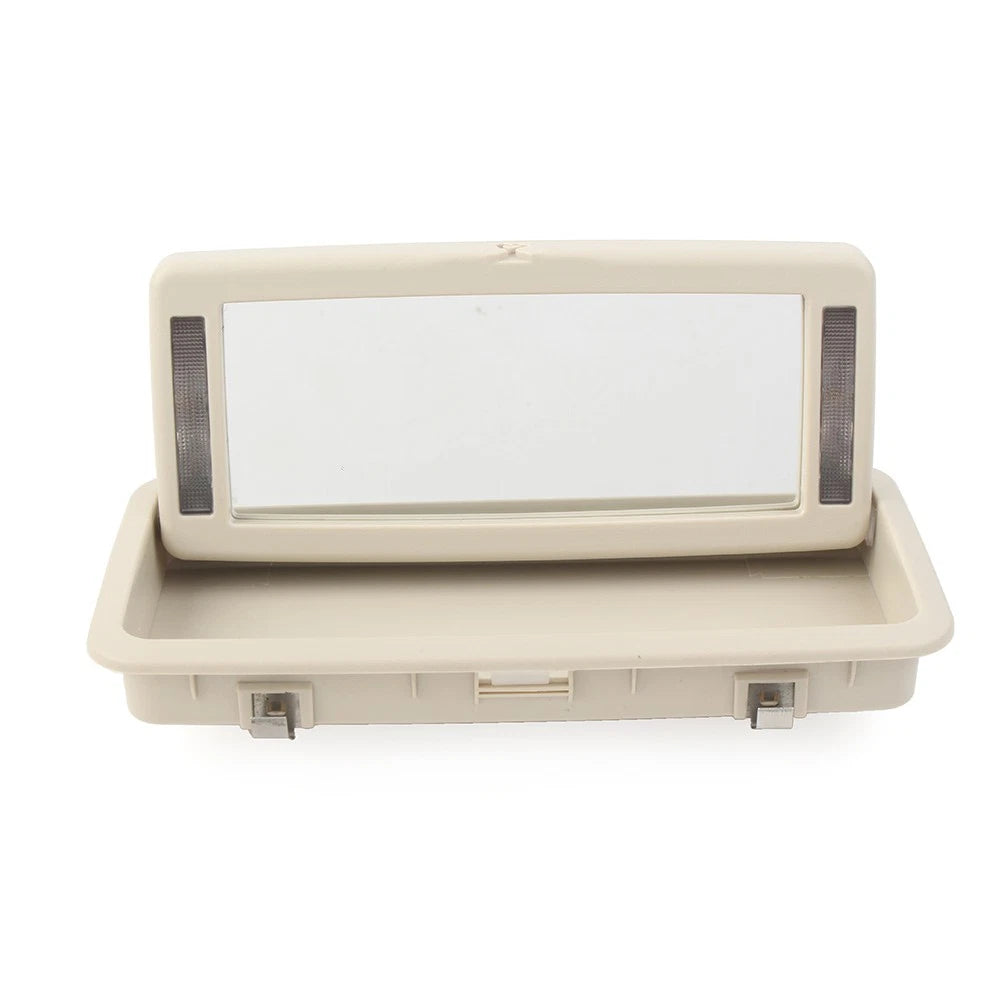 Vanity Mirror with Light for Jaguar XJ (2010–2019) Beige & White