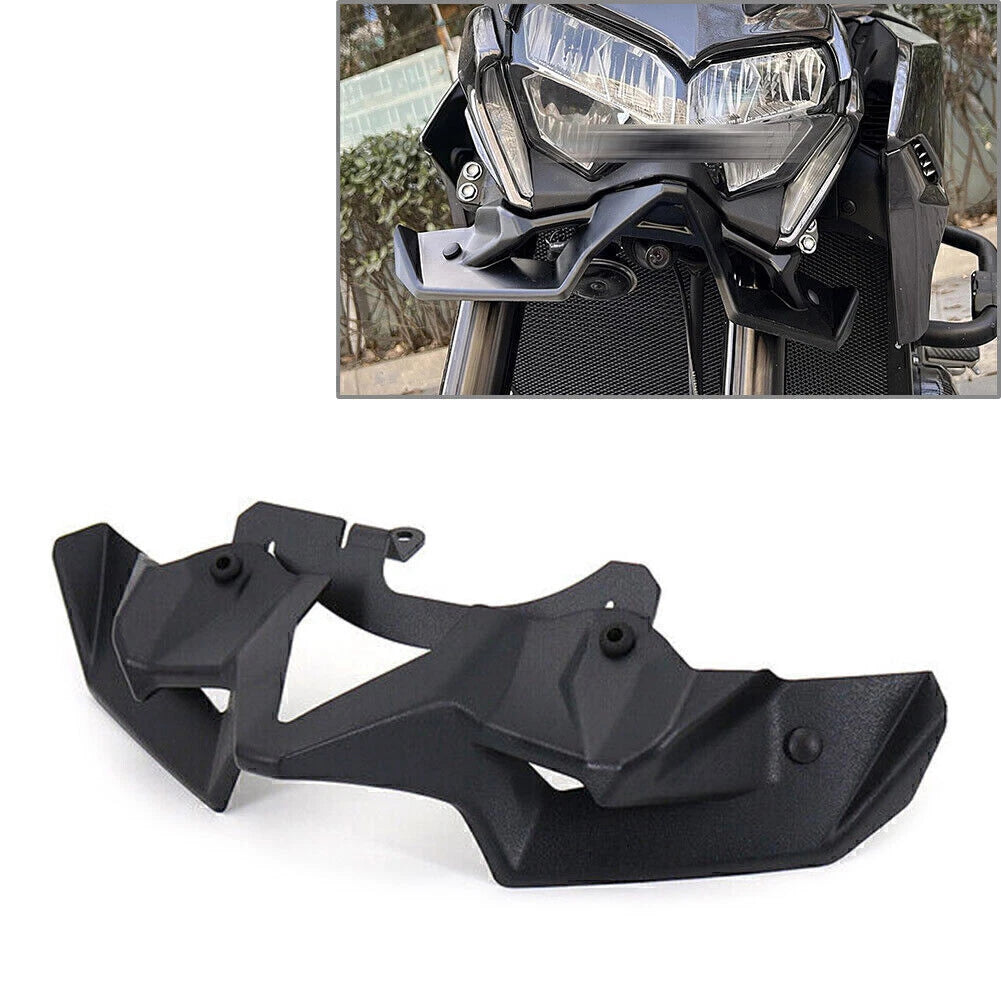 Front Spoiler Wing for Kawasaki Z900 (2017–2023) Black Aerodynamic