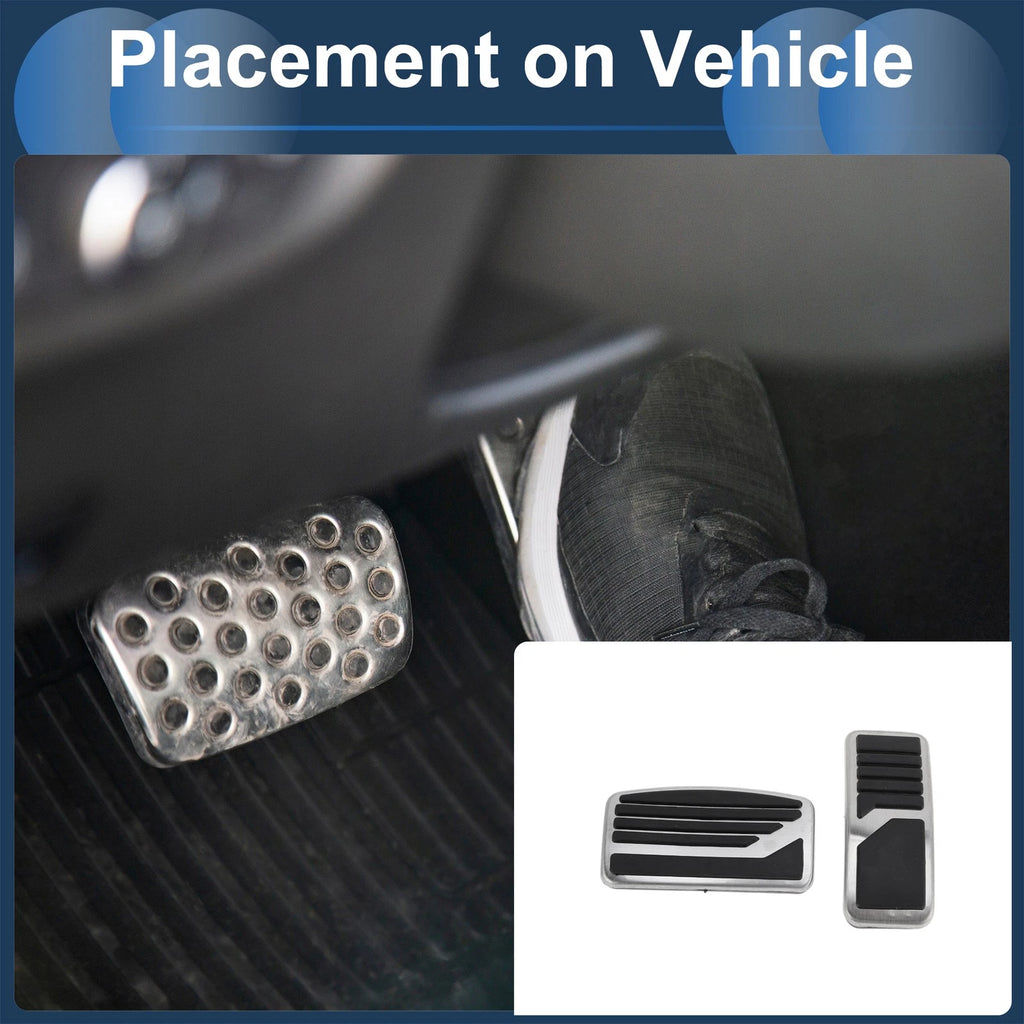 Automatic Footrest Pedals Cover Set for Mitsubishi Outlander (2013–2020)