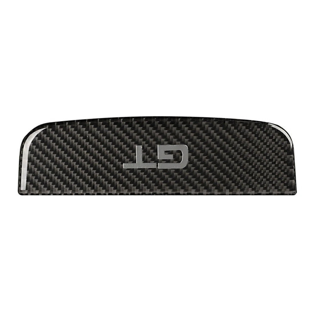 Interior Inner Storage Box Trim Cover for Ford Mustang (2015–2019) Carbon Fiber