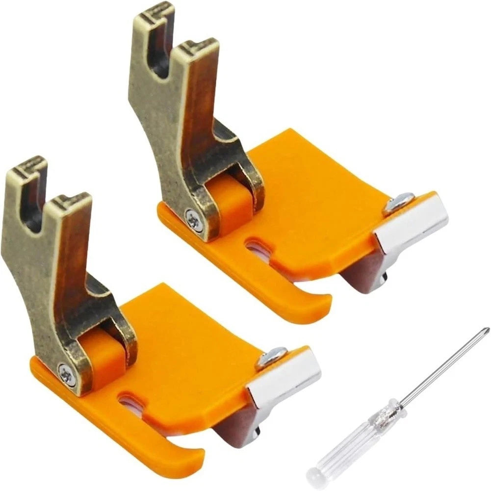 Adjustable Hemmer Foot for Industrial Sewing Machines (2 Pack)