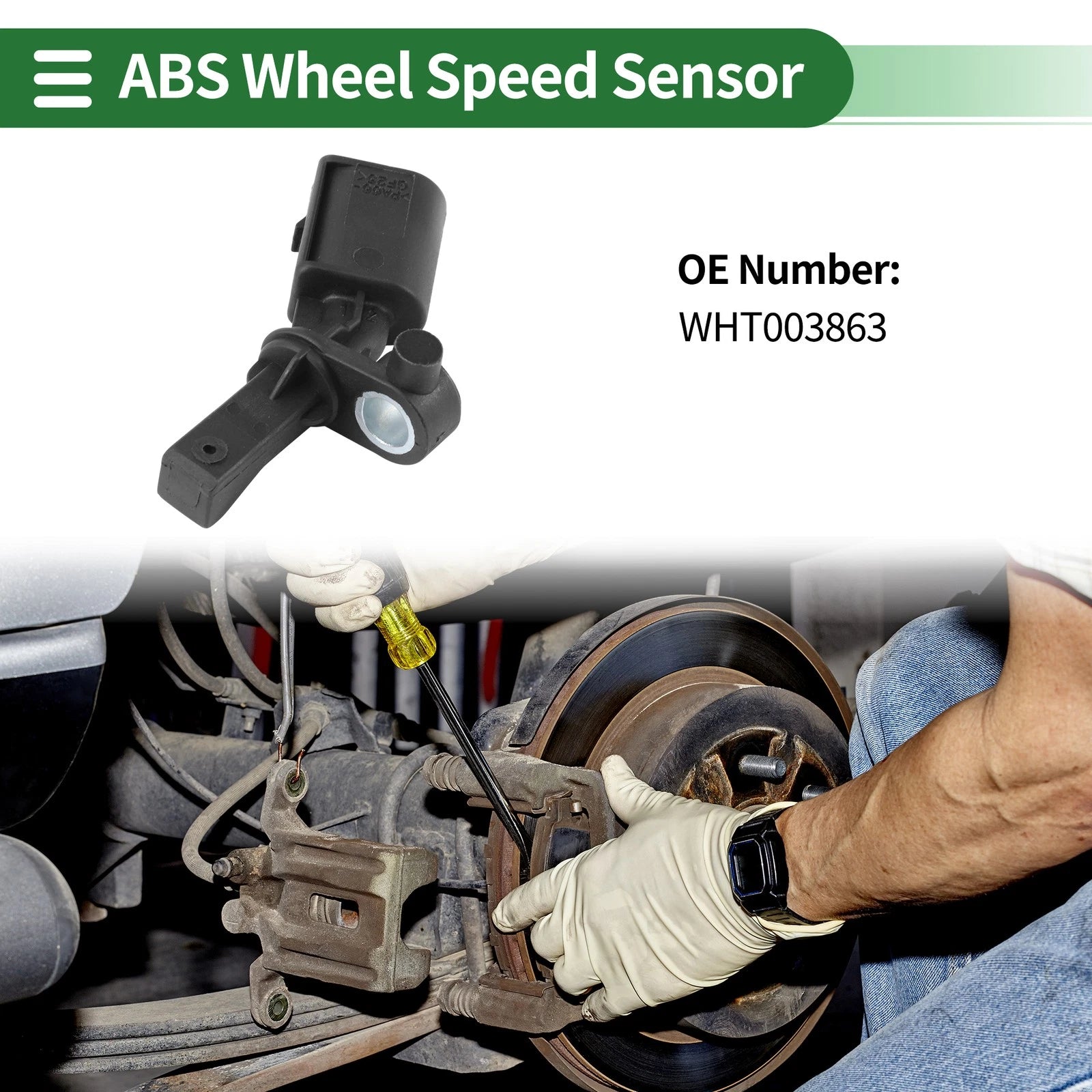 ABS Wheel Speed Sensor Replacement for Audi A1 8X1 8XK (2010–2018)