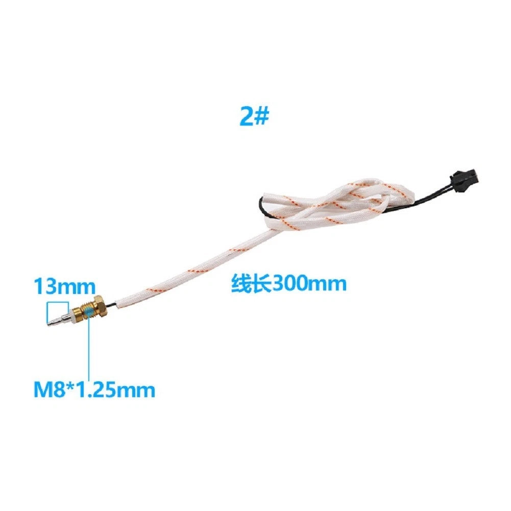Thermistor 50K 3950K B Value for Heating Systems (M8 1.25 Thread)