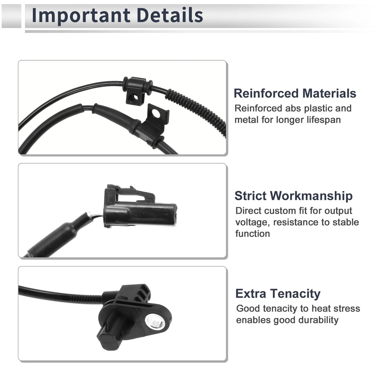 ABS Wheel Speed Sensor Replacement for Hyundai i30 (2007–2012)