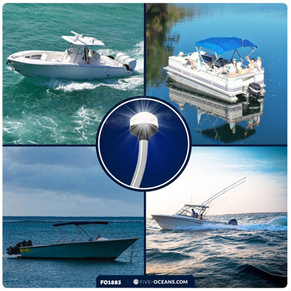 LED Stern Light for Boat Navigation (12V, 24")