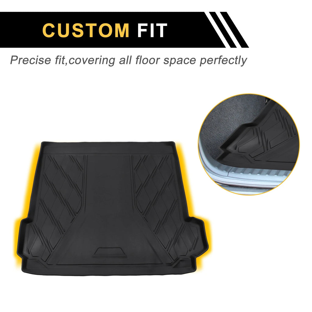 Rear Trunk Mat Replacement for BMW X5 5 Seats (2014–2018) TPE Cargo Liner