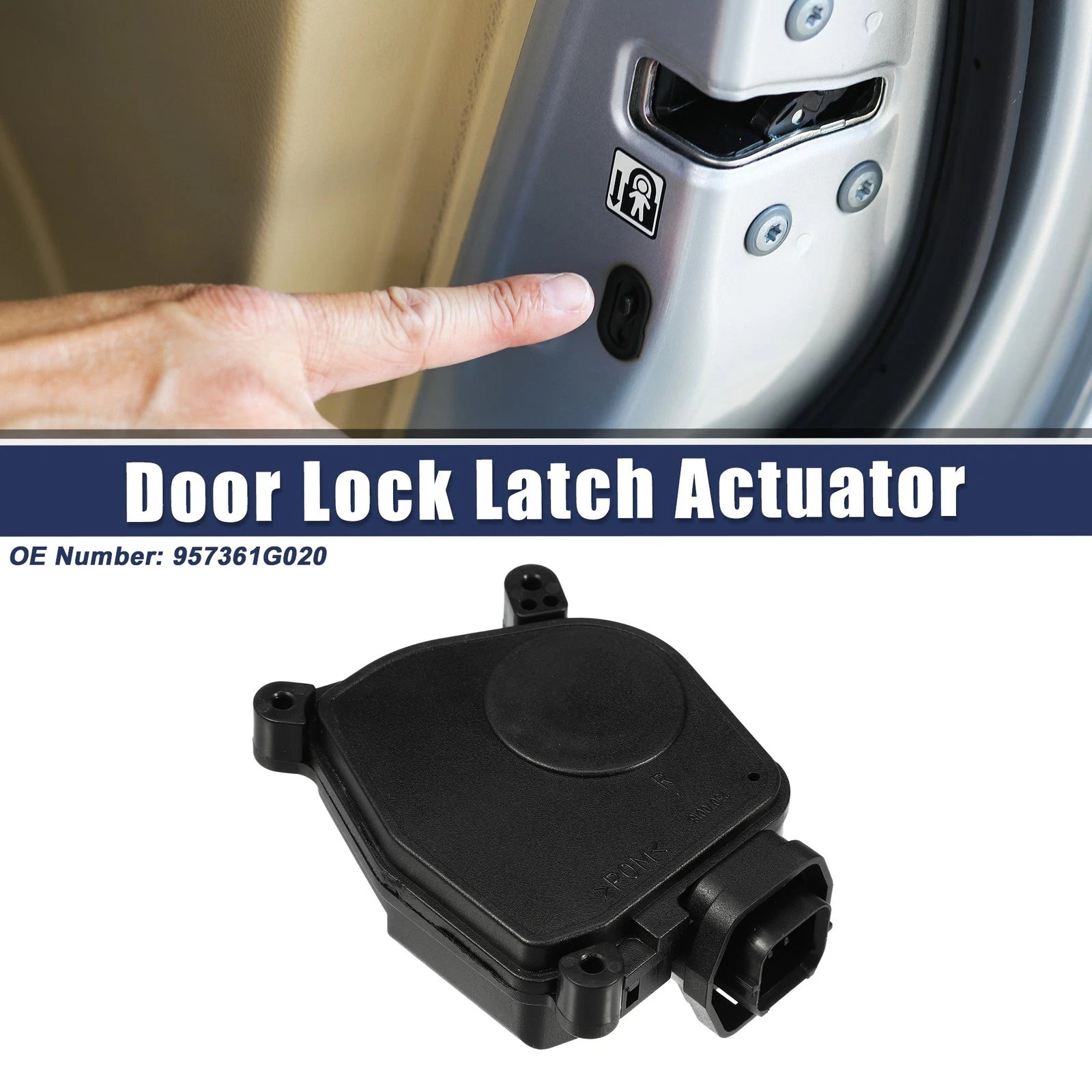 Front Right Side Door Lock Latch Actuator Replacement for Hyundai Accent (2006–2011)