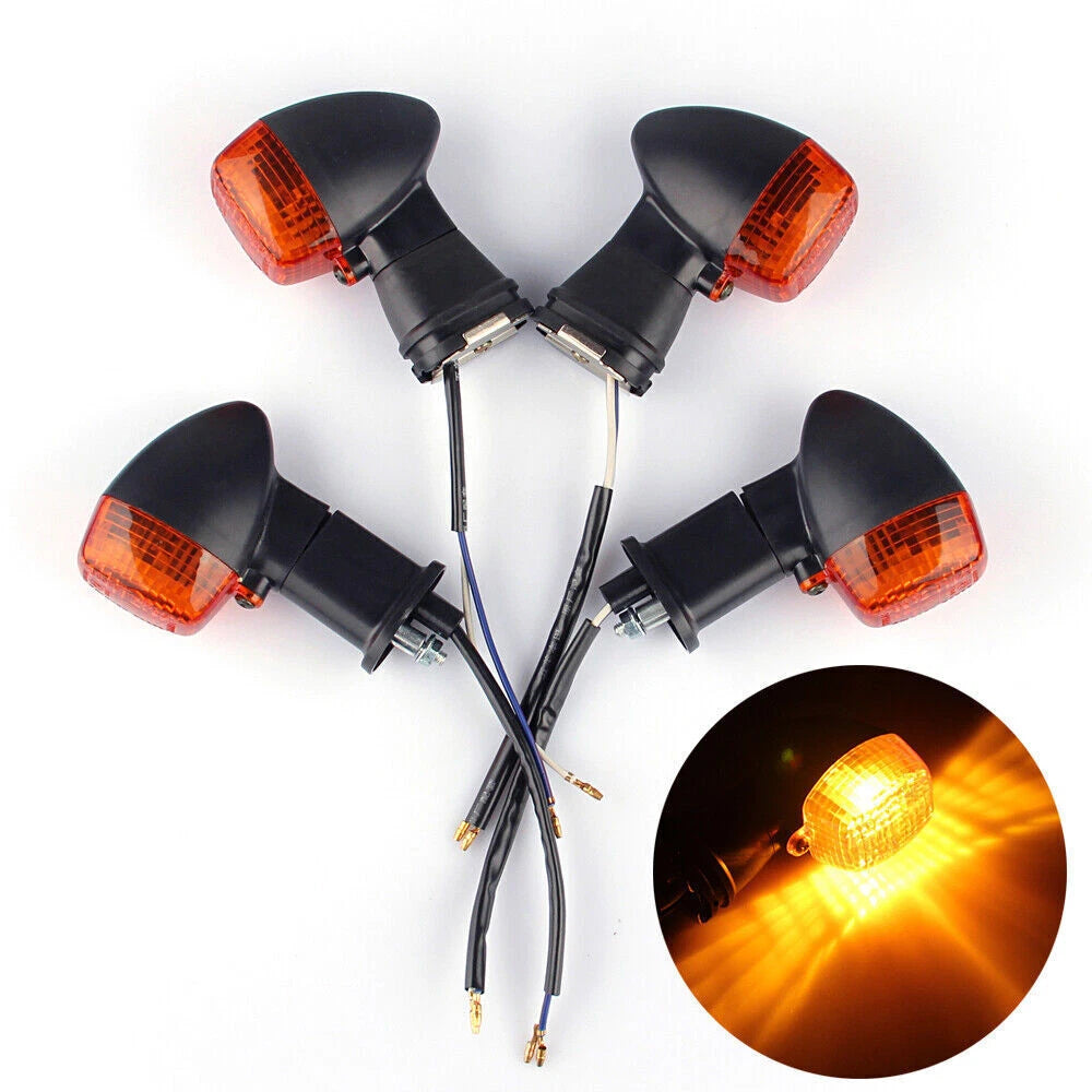 Front Rear Turn Signal for Kawasaki ZX-6R ZX-7R ZX-9R ZX-12R EX500R GPZ ZR-X