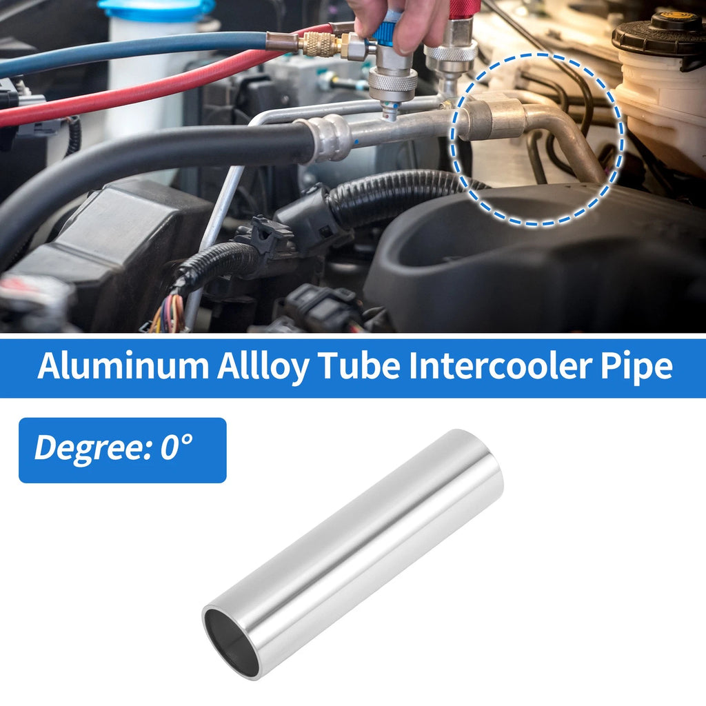 Intercooler Pipe 0.75" OD for Universal Applications (Polished Silver Tone)