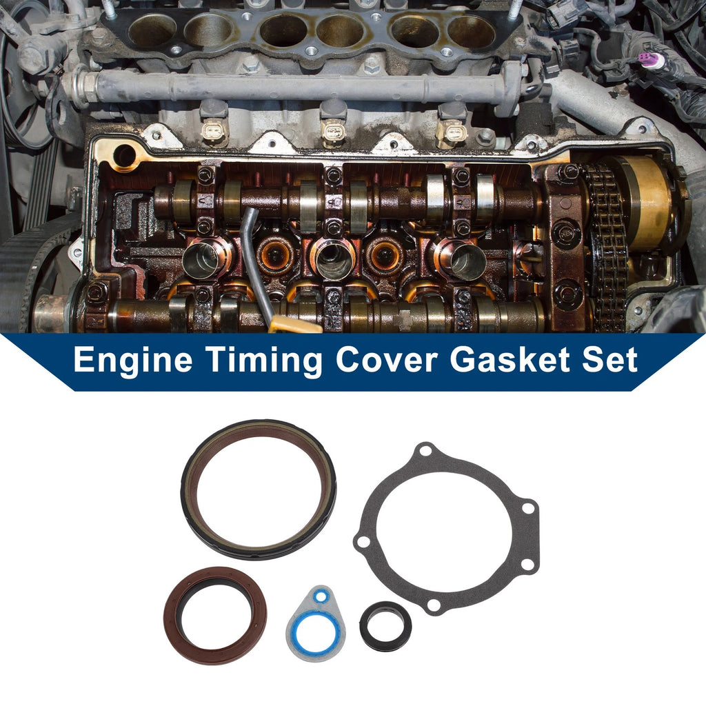 Engine Timing Cover Gasket Set for GMC Envoy 2004-2009 1 Set