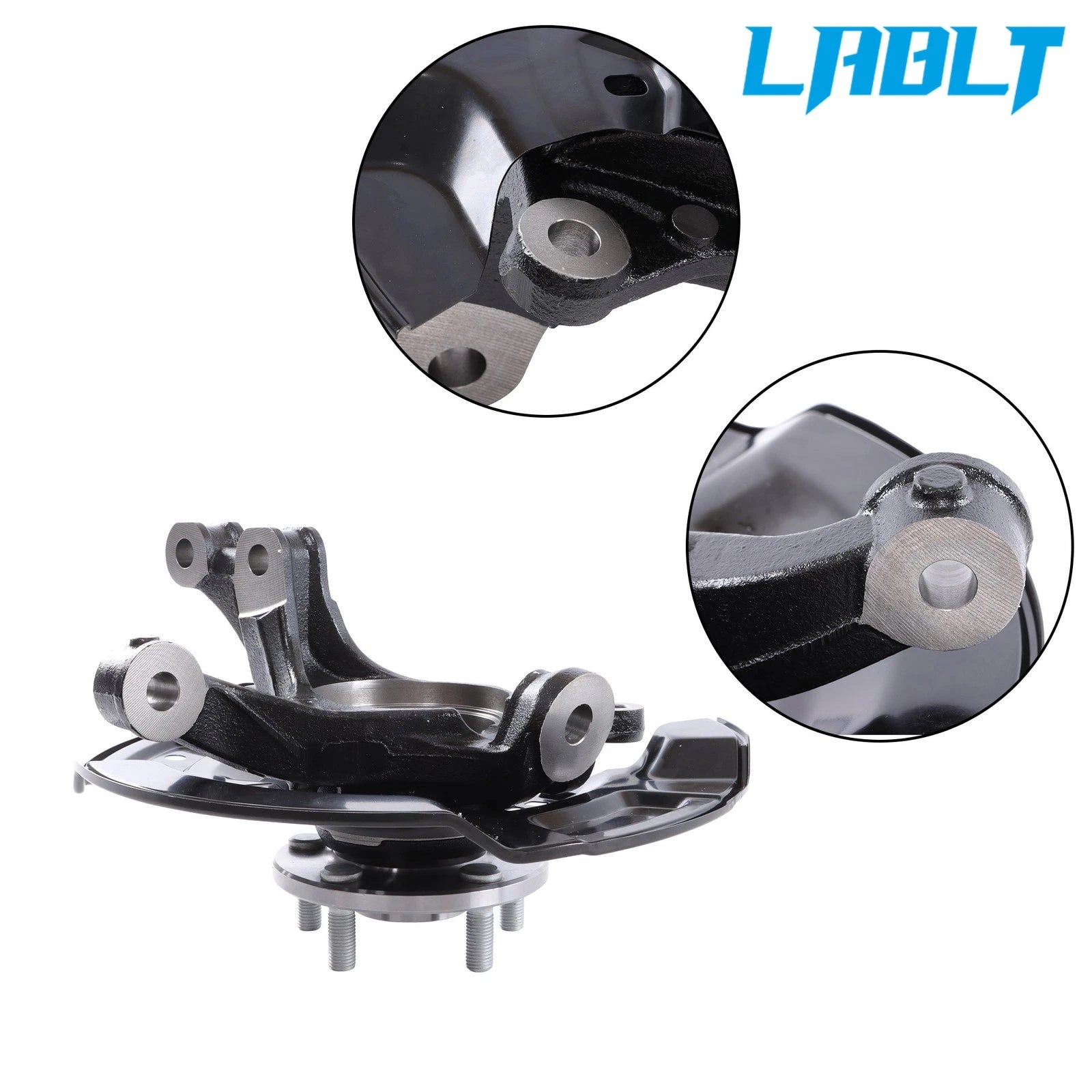 Front Left Steering Knuckle & Wheel Hub Bearing Assembly for Scion xD (2008–2014)