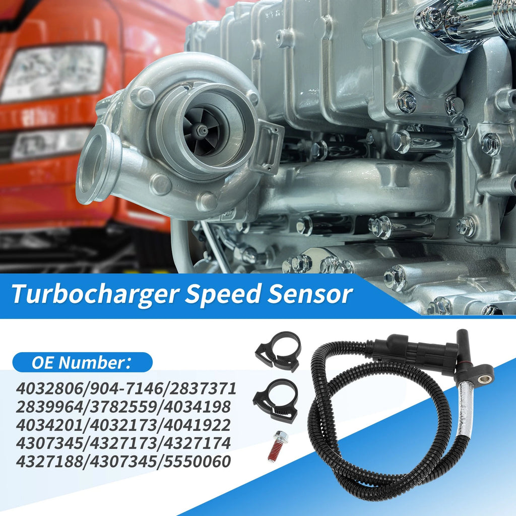 Turbocharger Speed Sensor Replacement for Dodge Ram 2500 6.7L (2013–2018)