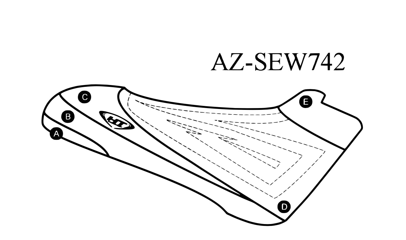 Hydro-Turf Seat Cover for Yamaha WaveBlaster 800 (1993–1996)