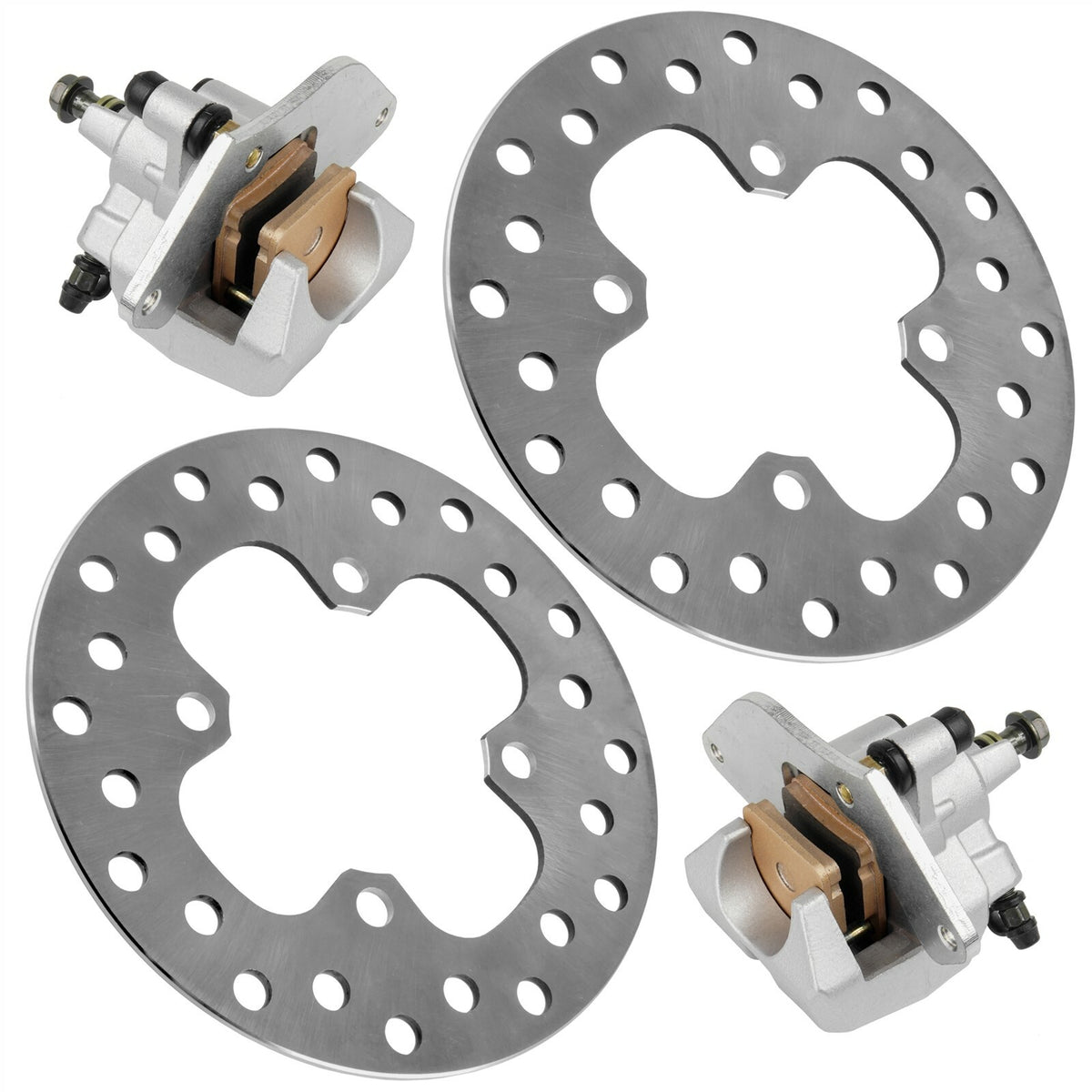 Front Brake Disc Caliper Rotor Replacement for Honda Rancher 420 2014–2026