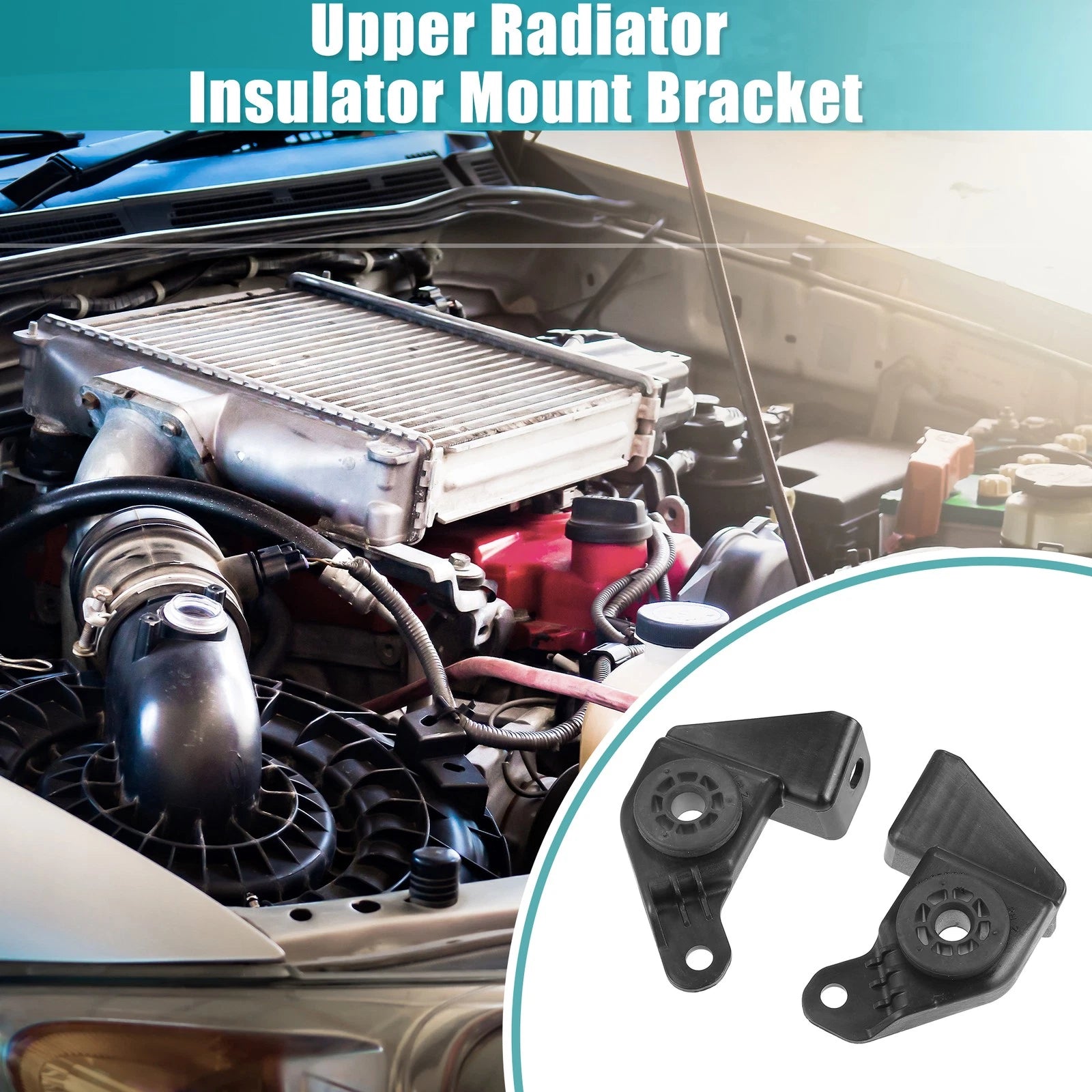 2pcs Upper Radiator Bracket for Chevrolet Malibu (No. 84258381)