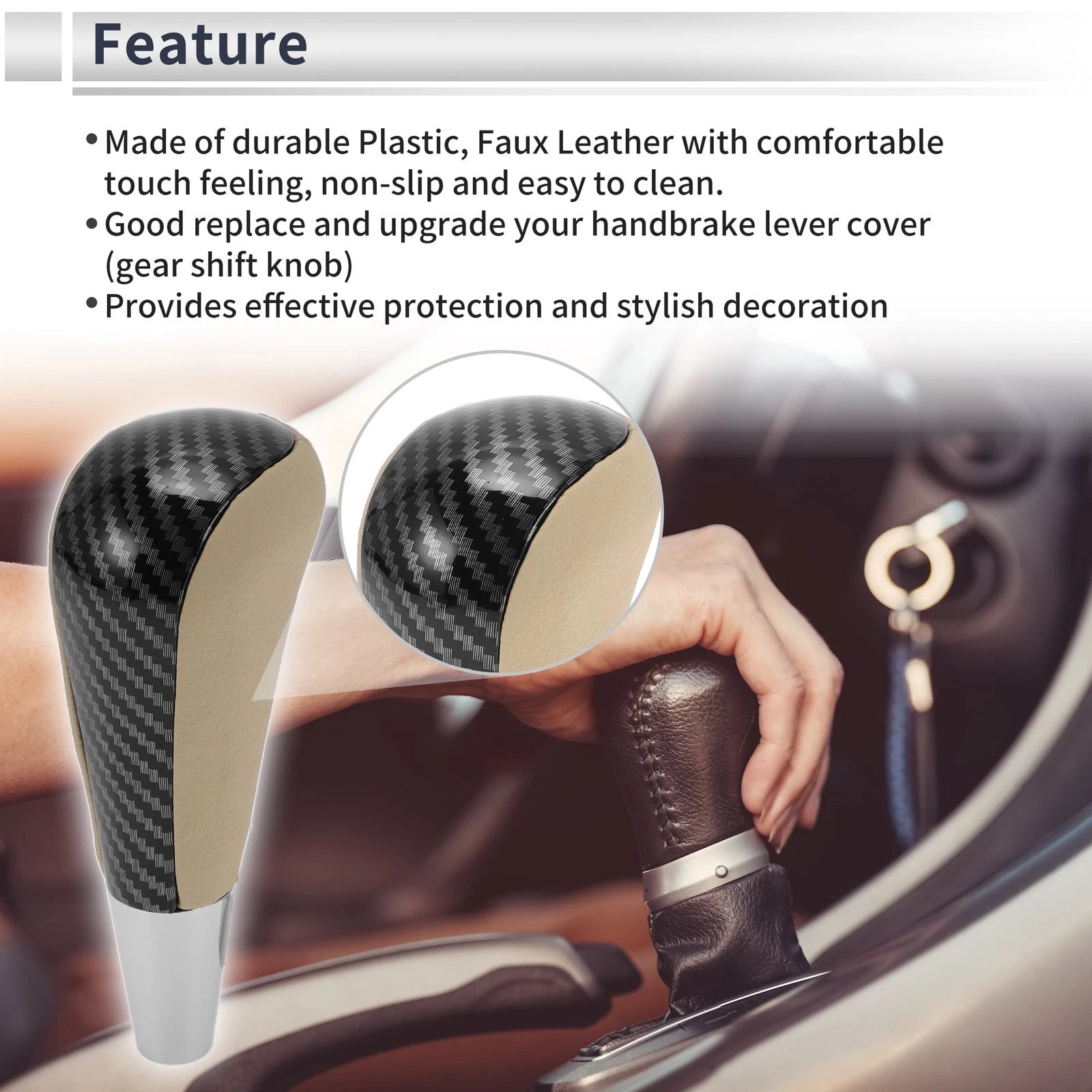 Automatic Gear Shift Knob Replacement for Toyota Corolla (2005–2019)