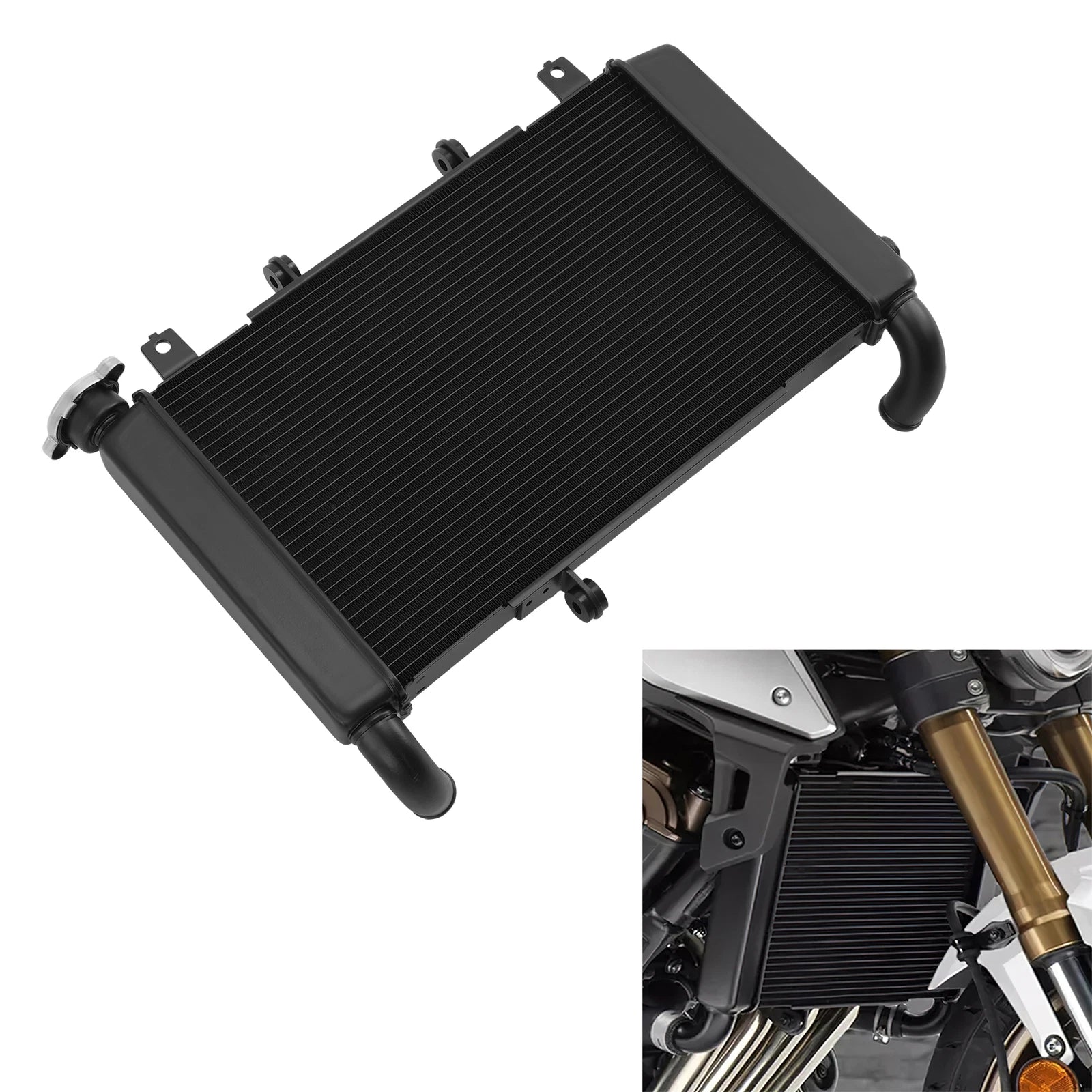 Radiator Cooler for Honda CB650F (2014–2017) Aluminum