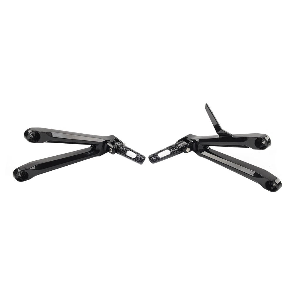Rear Passenger Footrests Pegs Brackets for Honda CBR600RR (2005–2006)