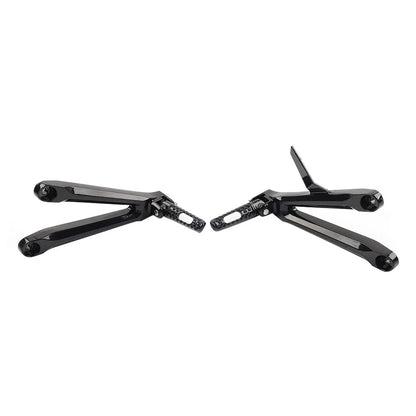 Rear Passenger Footrests Pegs Brackets for Honda CBR600RR (2005–2006)