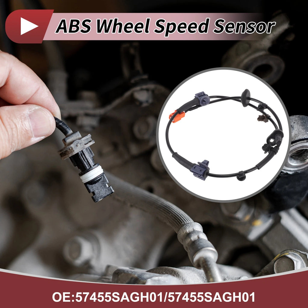 ABS Wheel Speed Sensor Front Left Replacement for Honda City GE4 (2011–2014)