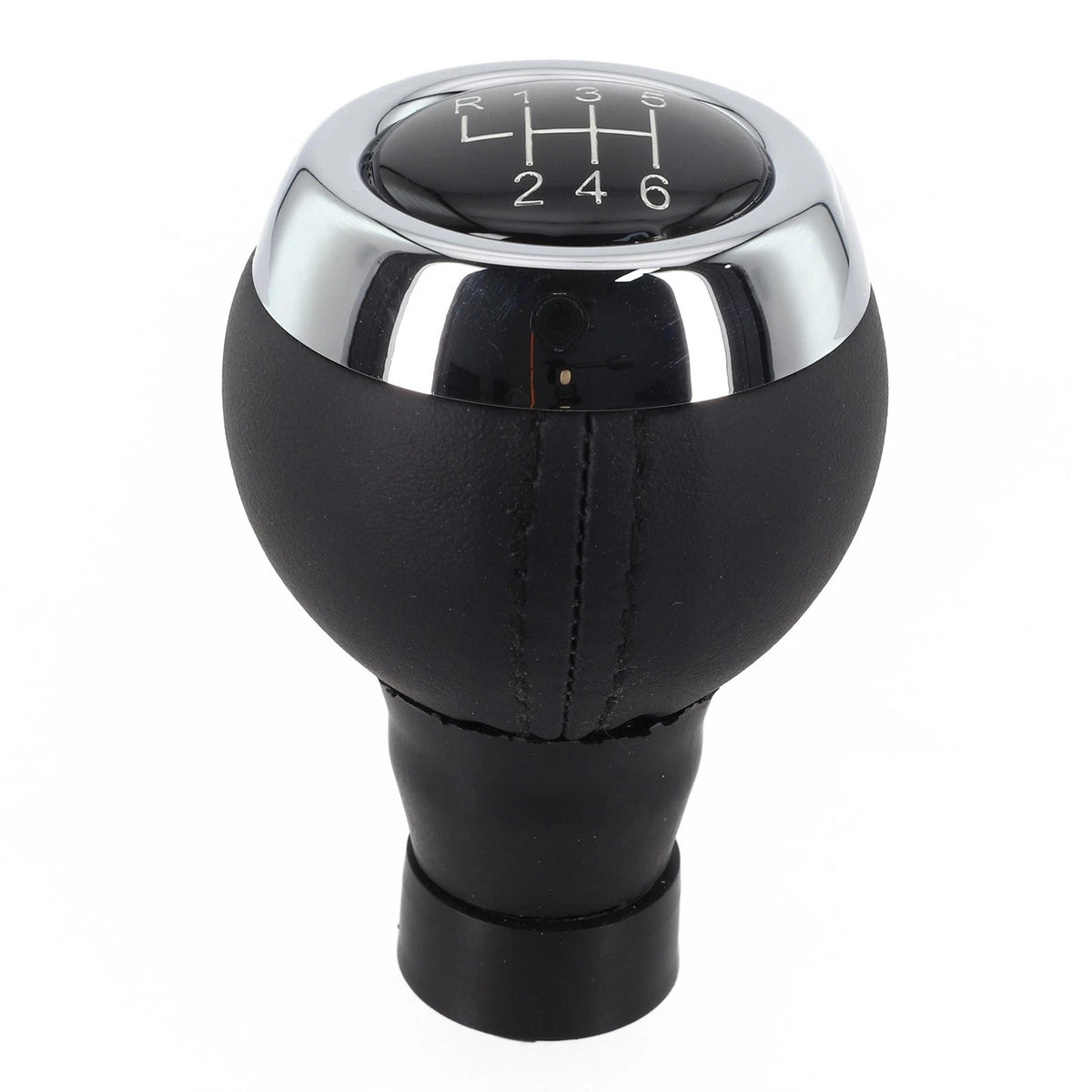Gear Knob 6 Speeds for MINI Cooper R55 R60 (2007–2016) Black Silver