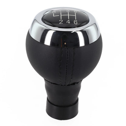 Gear Knob 6 Speeds for MINI Cooper R55 R60 (2007–2016) Black Silver