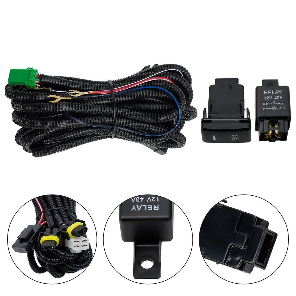 4-Pin Relay Wiring Harness for