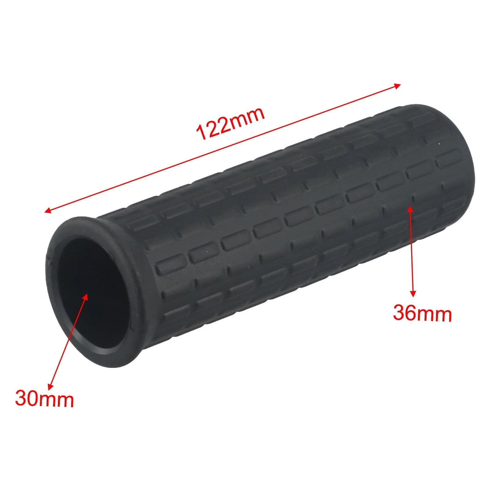 Set of 4 Rubber Handles for Wheelbarrow