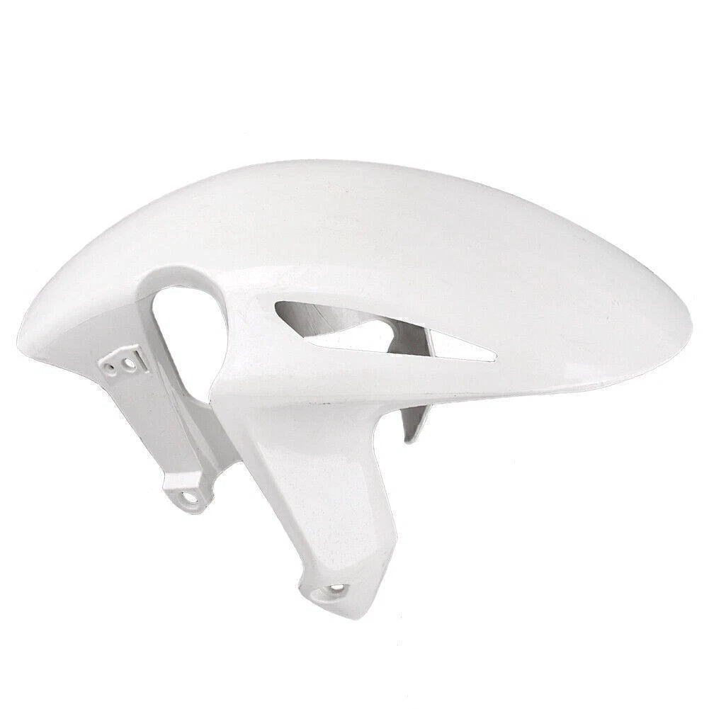 Front Fender Cover for Honda CBR1000RR (2008–2009) - Unpainted White ABS