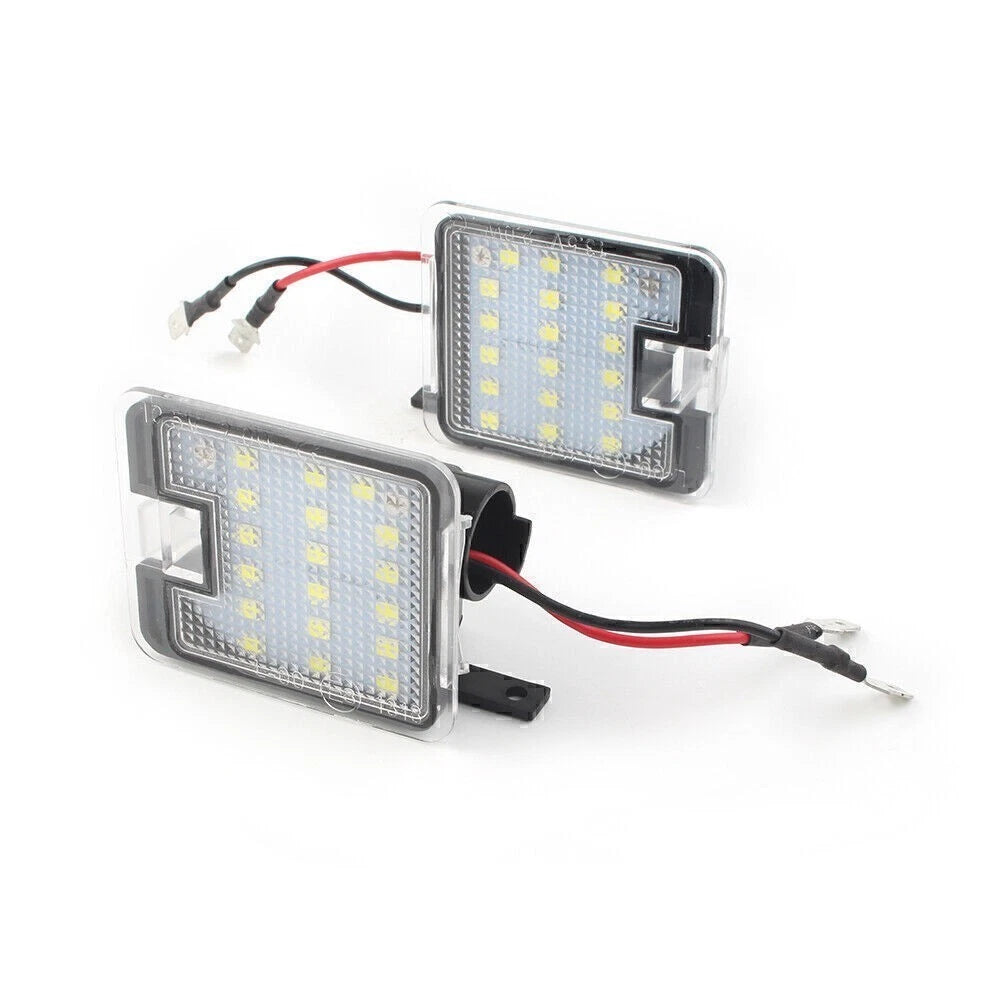 2X License Plate Lights for Ford S-MAX C-MAX Kuga Mondeo (12V, 18 LEDs)