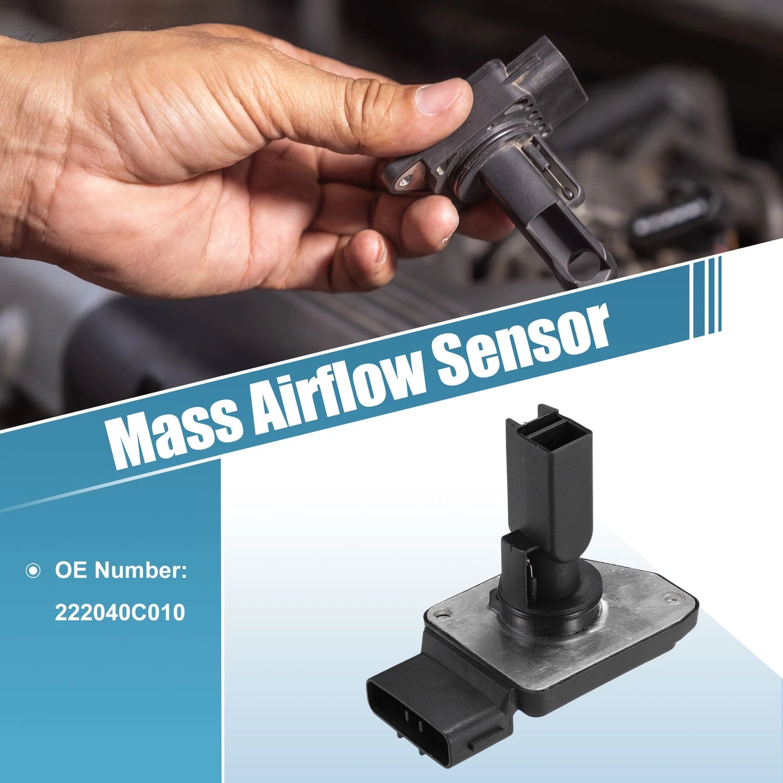 Mass Air Flow Sensor Meter Replacement for Toyota Tacoma (2000–2004)