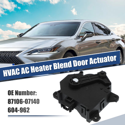 AC Heater Blend Door Actuator Replacement for Toyota Tundra Lexus RX350 (2008–2019)