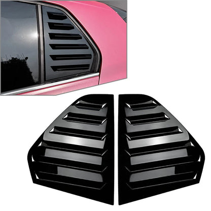 2X Rear Window Side Vent Shutter Louver Cover Trim for VW Golf 8 (2020–2022)