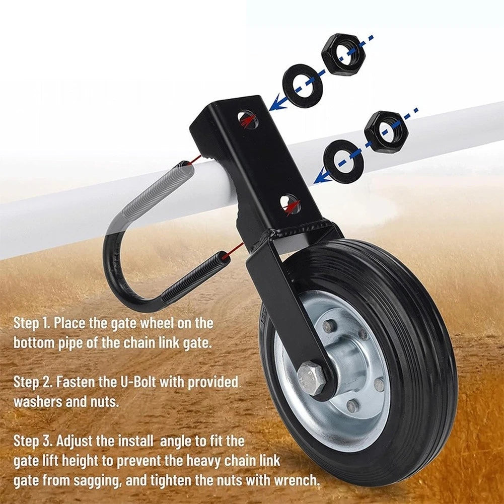 Door Caster Wheel for Outdoor Door Install