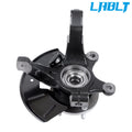 Pair Front Steering Knuckle & Wheel Hub Bearing for Ford Escape (2005–2012)