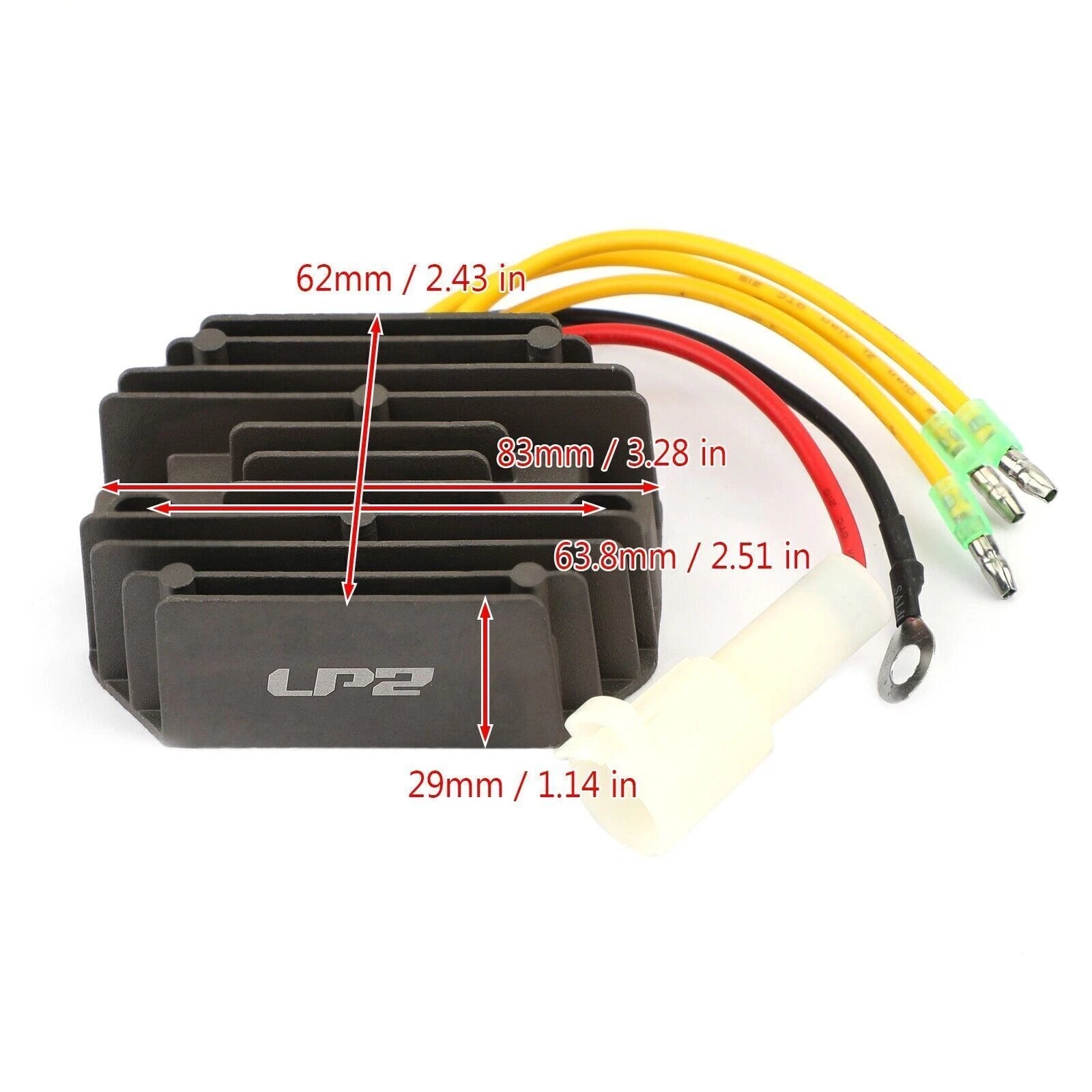 Rectifier Voltage Regulator for Tohatsu MFS25A MFS30A (2002–2005)
