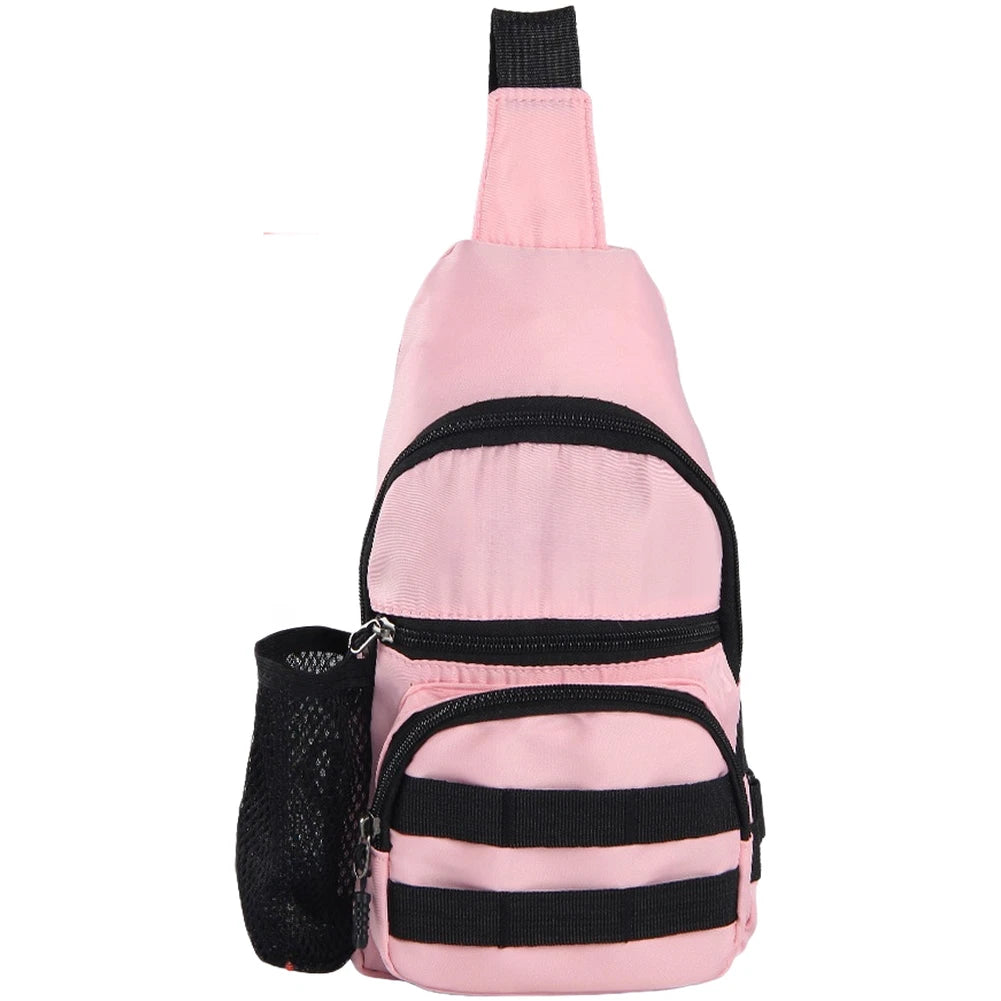 Fishing Sling Bag for Lures Rods Reels - Waterproof Canvas, Lightweight