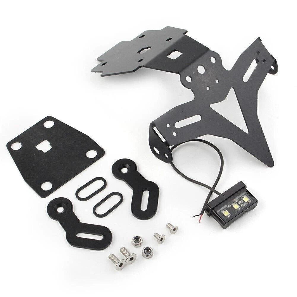 License Plate Holder Tail Bracket LED Light for Suzuki GSXS 750 GSX-S 1000 (2017–2023)